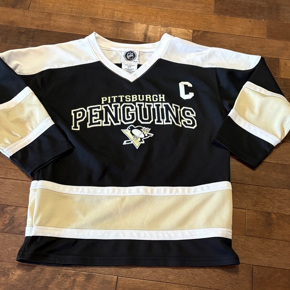 NHL Pittsburgh Penguins Sidney Crosby Youth Jersey Size Small